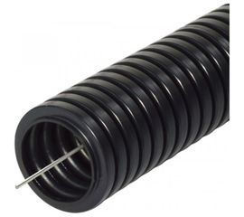 Гофрированная труба ЭРА ПНД черный d 25мм с зонд. легкая 25м Б0020121 
