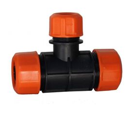 Переходник Т-образный для шлангов 1/2-3/4-3/4 AMIGO 74010 