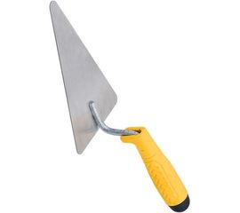 Треугольная кельма BIBER нержавеющая сталь, пластиковая рукоятка 160мм тов-191417 