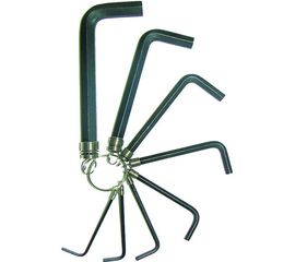 Набор имбусовых ключей на кольце 2-10мм Biber 90501 тов-085694 