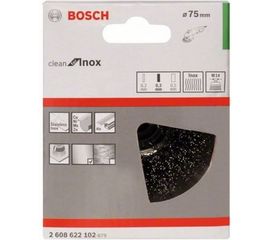Щетка круглая (75 мм; М14) INOX Bosch 2608622102 