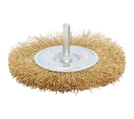 Щетка плоская (65 мм; латунированная витая проволока 0.3 мм) для дрели CUTOP 82-538 