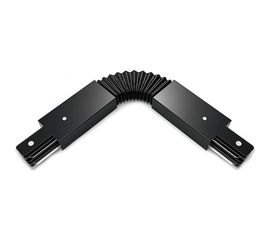 Гибкий коннектор для трековых шинопроводов GAUSS черный 1/50 TR117 