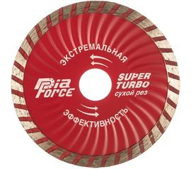 Диск алмазный отрезной по камню Супер Турбо (115х22.2 мм) для УШМ HAGWERT 500012 