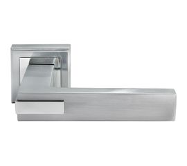 Дверная ручка MORELLI "Jura", цвет-мат.хром/хром DIY MH-43 SC/CP-S 9011771 