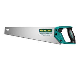 Ножовка KRAFTOOL Alligator 7 универсальная, 400 мм, 7 TPI, 3D зуб, 15004-40_z01 