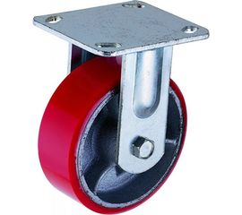 Колесо большегрузное полиуретановое неповоротное 160 мм MFK-TORG FCP63 1041160 