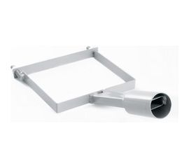 Кронштейн FERON ДС-3-48 на опору-столб c 1 хомутом БЕЗ вылета d48mm, серый 41431 