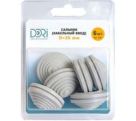 Сальник DORI d=26мм, D отверстия бокса 32мм, 6 штук/блистер 2862 