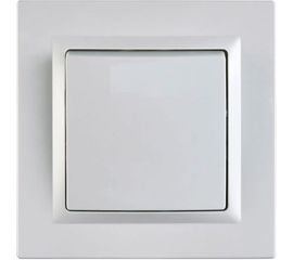 1 клавишный выключатель ECON Камелия 10А белый K001 