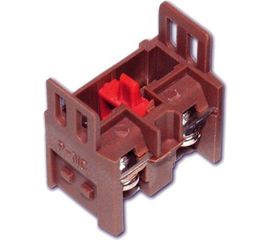 Дополнительный контакт для светосигнальной арматуры EKF NC бордовый pbn-01-r 6888091 