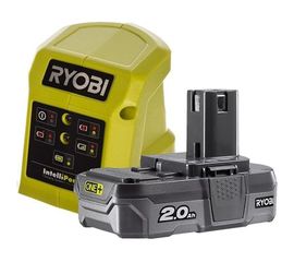 Набор аккумулятор (18 В; 2.0 Ач; Li-Ion) + зарядное устройство RC18115-120VSE Ryobi 5133004897 