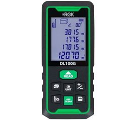 Лазерный дальномер с угломером RGK DL100G 778190 