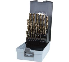 Набор сверл по металлу (25 шт; 1-13 мм; HSSE-Co5; DIN 338 тип VA) Ruko 215215RO 