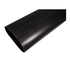 Клеевая термоусадка REXANT 180.0/58.0мм, 3:1, 1м, черная 26-0180 