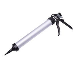 Закрытый профессиональный пистолет для герметика HARDEN алюминиевый корпус, 600 мл 620419 