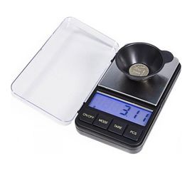 Карманные электронные весы REXANT от 0,01 до 500 грамм с чашей 72-1002 