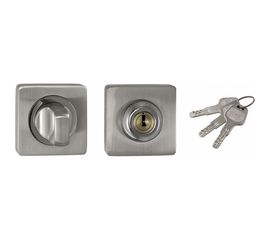 Завёртка с ключом RENZ никель матовый/никель блестящий INBK-K 02 SN/NP 