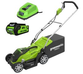 Аккумуляторная газонокосилка Greenworks G40LM35K2 40V 2501907UA 