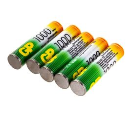 Перезаряжаемые аккумуляторы GP 100AAAHC, емкость 1000 мАч - 6шт. 100AAAHC4/2-2CR6 