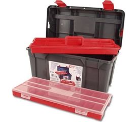 Ящик для инструментов с 2 лотками + органайзер 58х28.5х29см №35 Tayg TAY-135002 