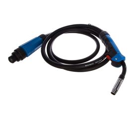 Горелка сварочная для MIG/MAG-сварки (150-180 А; 0.6-1.0 мм; евроразъем; 3 м) MIG-15AK BRIMA 