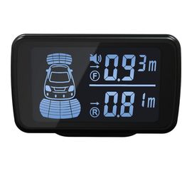 Система парковки с черными датчиками 4Drive 8X-61/D58 GPS, Black 