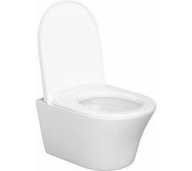 Подвесной унитаз Damixa Skyline безободковый, с сиденьем микролифт DX35C1700SC 