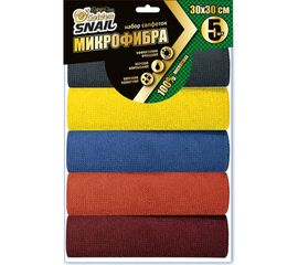 Набор из 5 шт. салфеток Golden Snail 30x30 см микрофибра универсальная GS0451 