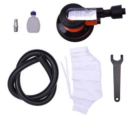 Пневматическая орбитальная шлифмашина AV Steel 125 мм с отсосом AV-701335 