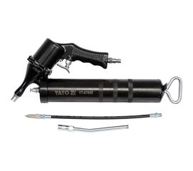 Пневматический шприц для нагнетания густой смазки YATO 400 мл, 0.2-0.8 MPa, 28 л/мин YT-07055 