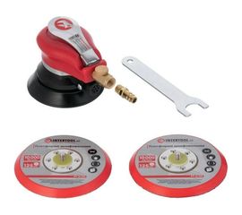 Пневматическая эксцентриковая шлифмашина INTERTOOL PT-1006 