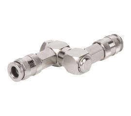 Разветвитель пневматический (1/4F; 2 выхода рапид EURO) WIEDERKRAFT WDK-83RL 