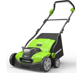 Бесщеточный аккумуляторный аэратор-скарификатор Greenworks GD40SC36 40 В 2511507 