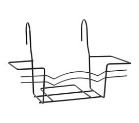 Держатель для балконного ящика Протэкт 40 см, черный ДЯ-40 