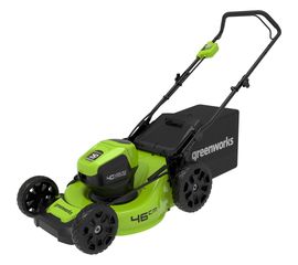 Бесщеточная аккумуляторная газонокосилка Greenworks GD40LM46HP 40 В 2514407 