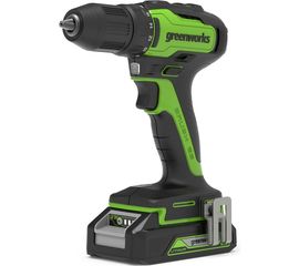 Аккумуляторная дрель-шуруповерт GreenWorks GD24DD35K2 3704007UA 