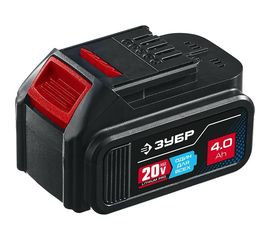 Аккумуляторная батарея ЗУБР Профессионал 20В, Li-Ion, 4Ач, тип T7 ST7-20-4 