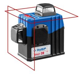 Линейный лазерный нивелир ЗУБР Крест-2D 34907-2 