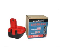 Аккумулятор Ni-CD (12V, 1.5 AH) для Bosch GSR12-2V BD P.I.T. Bos-12-1,5 