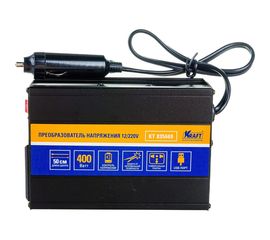 Автомобильный инвертор KRAFT, 12/220V, 400W KT 835669 