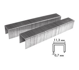 Скобы для степлера закаленные Тип 53 (1000 шт; 6 мм) Biber 85816 тов-085740 