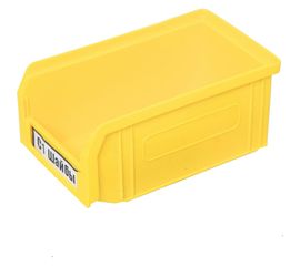 Ящик СТАРКИТ пластиковый, 1л, желтый C1-Y-6 