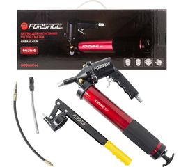 Ручной + пневматический шприц для нагнетания густой смазки Forsage 600 мл F-6636-6 51260 