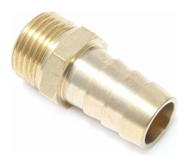 Штуцер пневматический наружная резьба 1/4- елочка 12 мм ROCKFORCE RF-MH04/08 