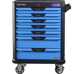 Тележка KraftWell с 7 ящиками, в подарок инструмент 277 предметов KRW-TTB+SET277 