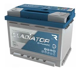 Аккумуляторная батарея Gladiator 60 А/ч, прямая полярность, тип вывода конус GDY6010 