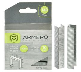 Скобы (1000 шт; 10 мм; тип 140) для степлера ARMERO A312/012 