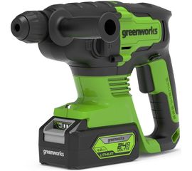 Аккумуляторный бесщеточный перфоратор GreenWorks GD24SDS2K4 3803007UB 
