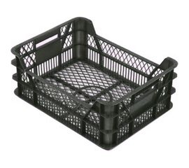 Ящик Тара.ру п/э 400х300х155 чёрный 21832 